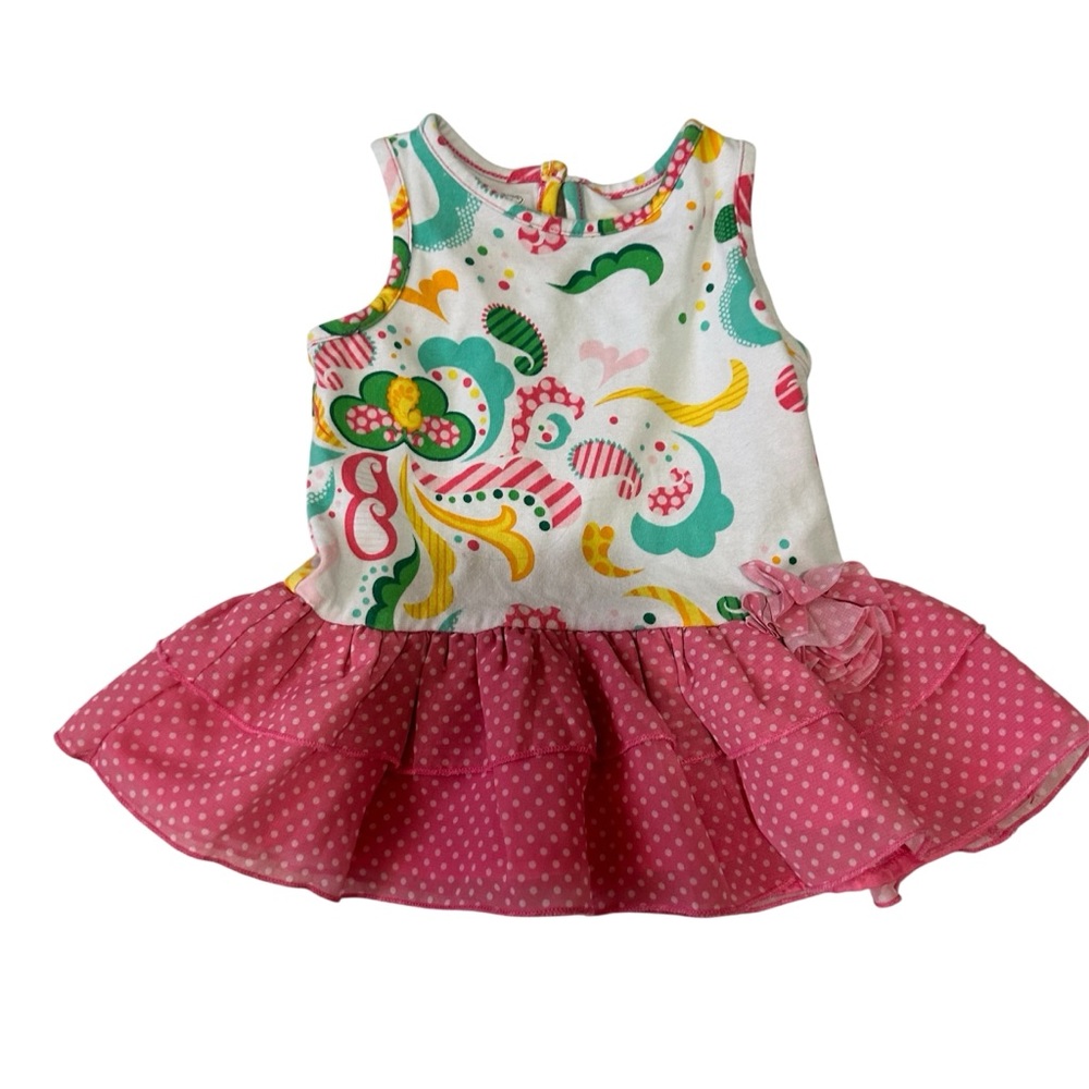 5/$30 🎈 Koala baby floral polka dot dress size 9 months